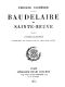 [Gutenberg 44807] • Baudelaire et Sainte-Beuve